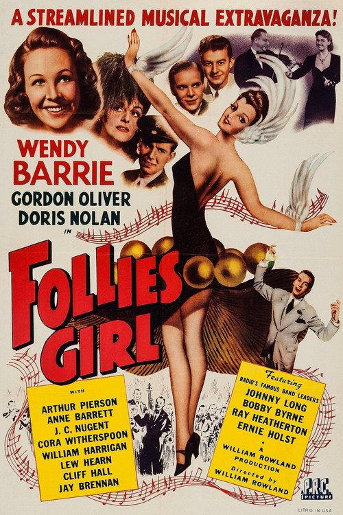 Follies Girl 1943 official movie poster