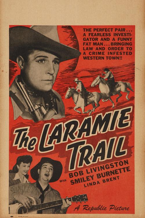 The Laramie Trail 1944 official movie poster