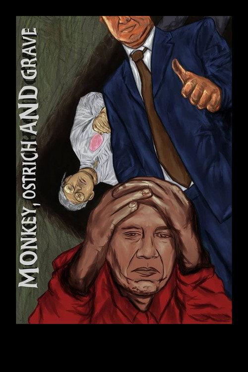 Monkey, Ostrich and Grave 2017 official movie poster