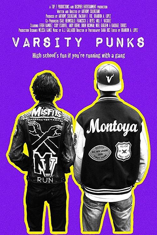 Varsity Punks 2017 official movie poster