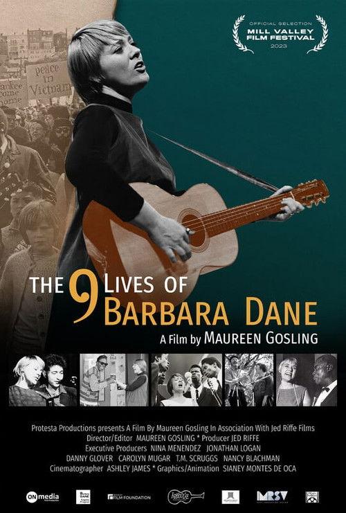 The 9 Lives of Barbara Dane 2023 official movie poster