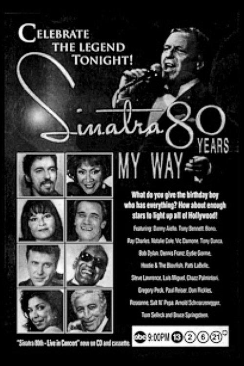 Sinatra: 80 Years My Way 1995 official movie poster