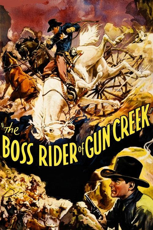 The Boss Rider of Gun Creek 1936 official movie poster