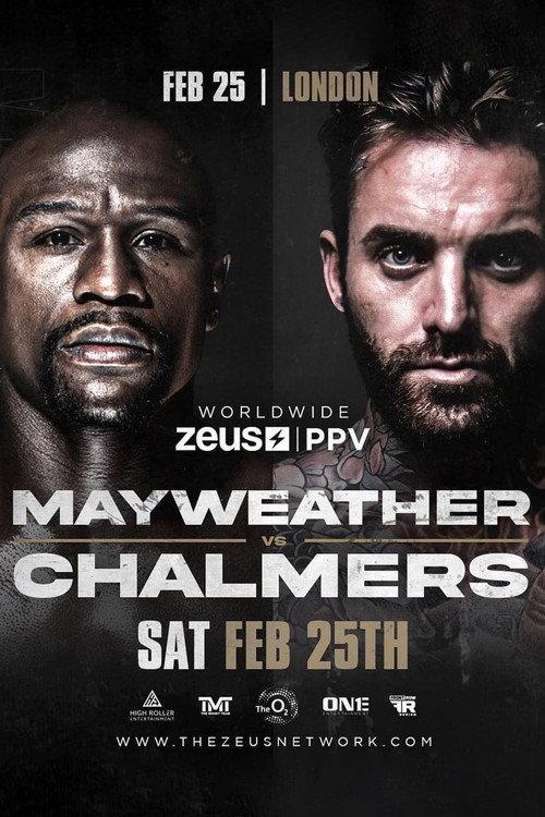 Floyd Mayweather Jr. vs. Aaron Chalmers 2023 official movie poster