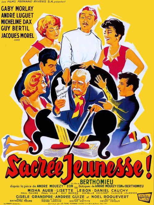 Sacred Youth 1958 official movie poster