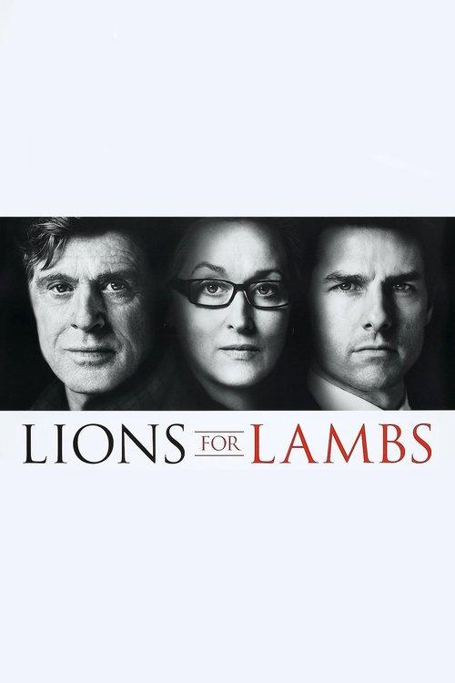 Lions for Lambs 2007 official movie poster