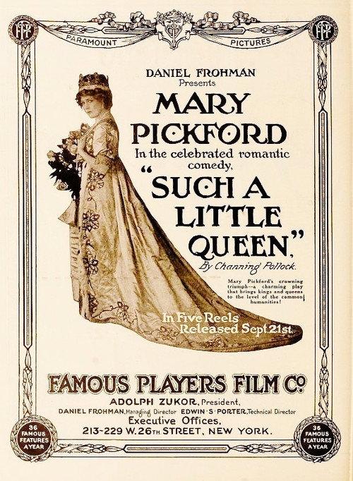 Such a Little Queen 1914 official movie poster