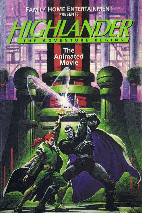 Highlander: The Adventure Begins 1996 official movie poster