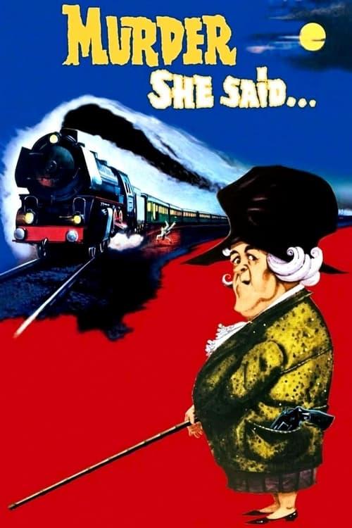 Murder She Said 1961 official movie poster