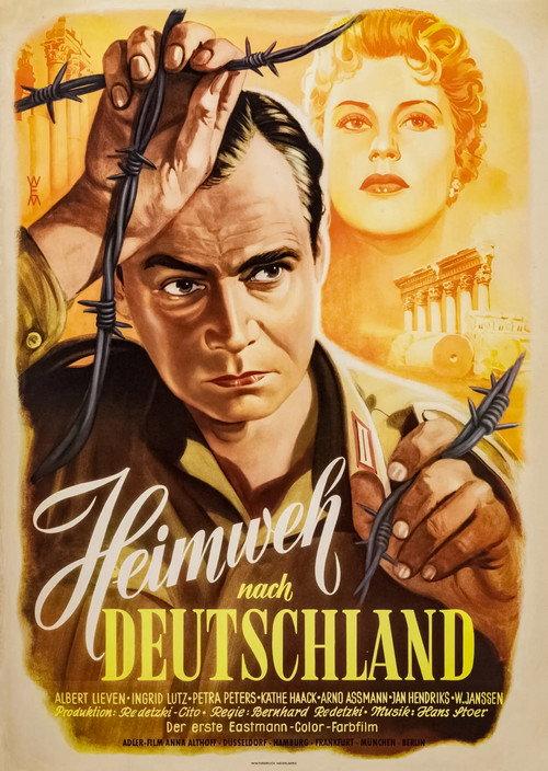 Heimweh nach Deutschland 1954 official movie poster