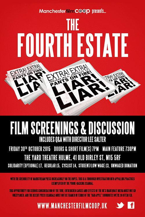 The Fourth Estate 2015 official movie poster