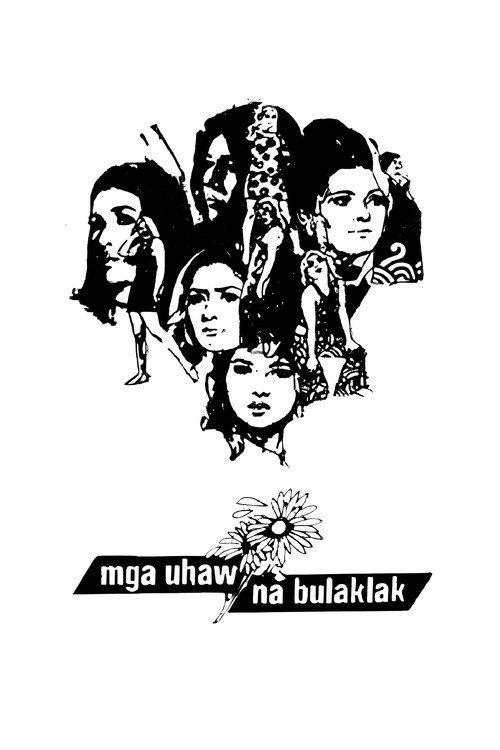 Mga Uhaw na Bulaklak 1975 official movie poster