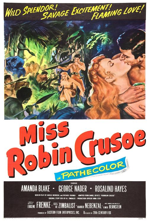 Miss Robin Crusoe 1953 official movie poster