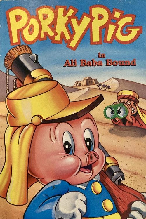 Porky Pig in Ali Baba Bound plus Three More Great Cartoons 1940 official movie poster