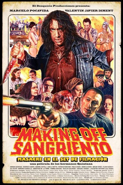 Making Off Sangriento: Masacre en el Set de Filmación 2012 official movie poster