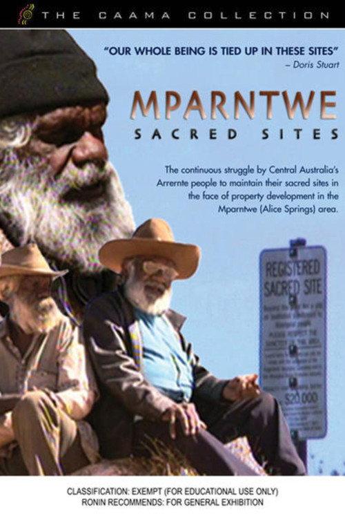 Mparntwe Sacred Sites 2004 official movie poster