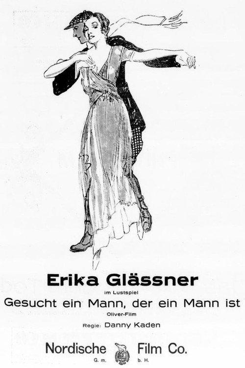 Gesucht ein Mann, der ein Mann ist 1918 official movie poster