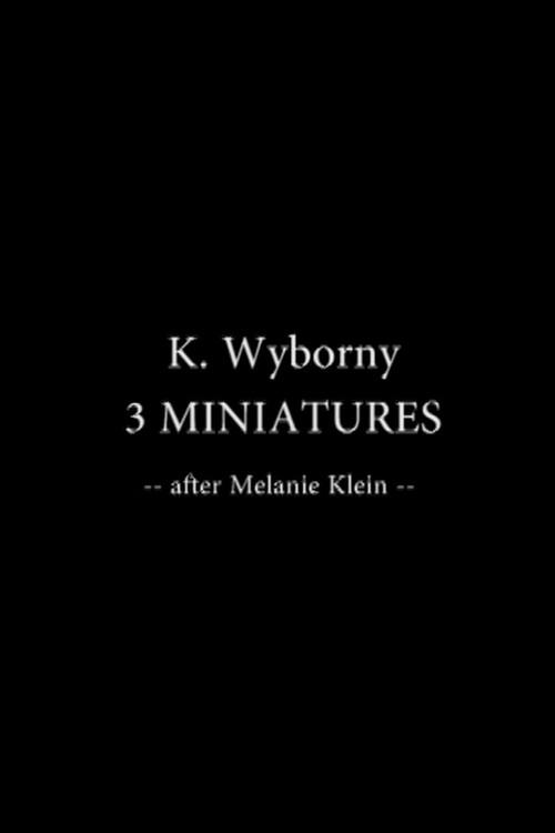 3 Miniatures after Melanie Klein 1981 official movie poster