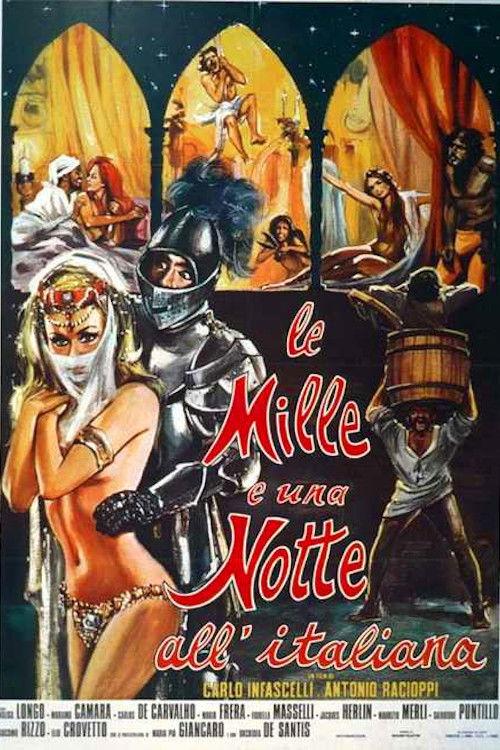Le mille e una notte all'italiana 1972 official movie poster