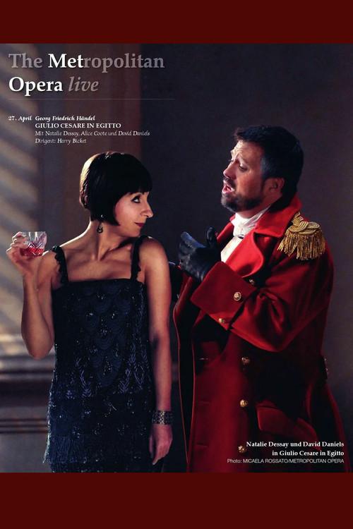 The Metropolitan Opera: Giulio Cesare 2013 official movie poster