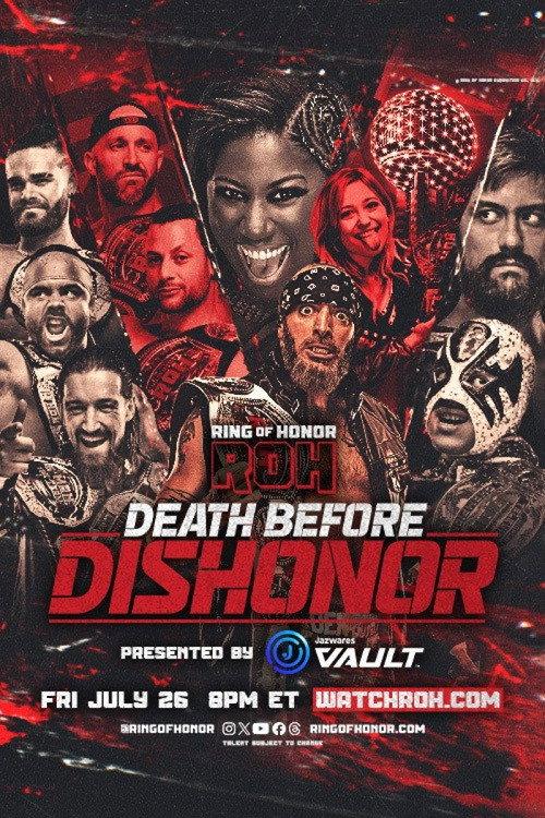 ROH: Death Before Dishonor 2024 2024 official movie poster