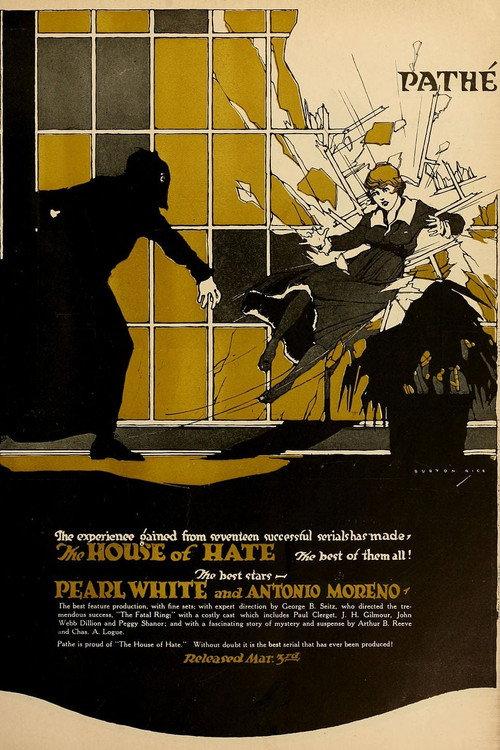 The House of Hate 1918 official movie poster