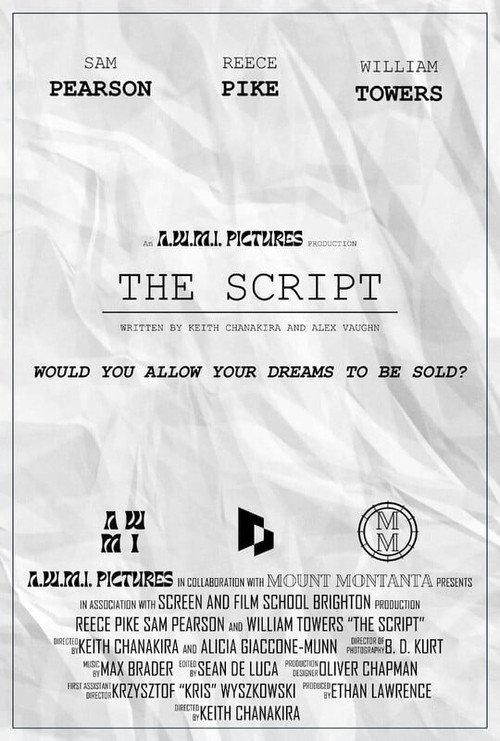 The Script 2024 official movie poster
