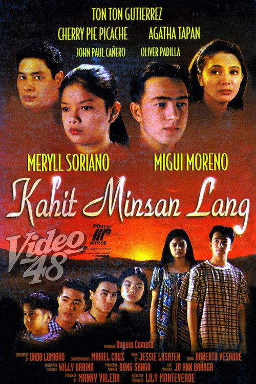 Kahit Minsan Lang 1997 official movie poster
