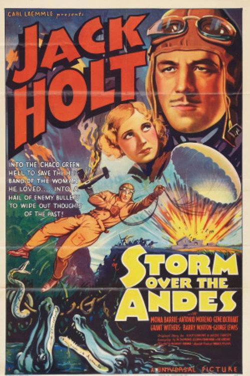 Storm Over the Andes 1935 official movie poster
