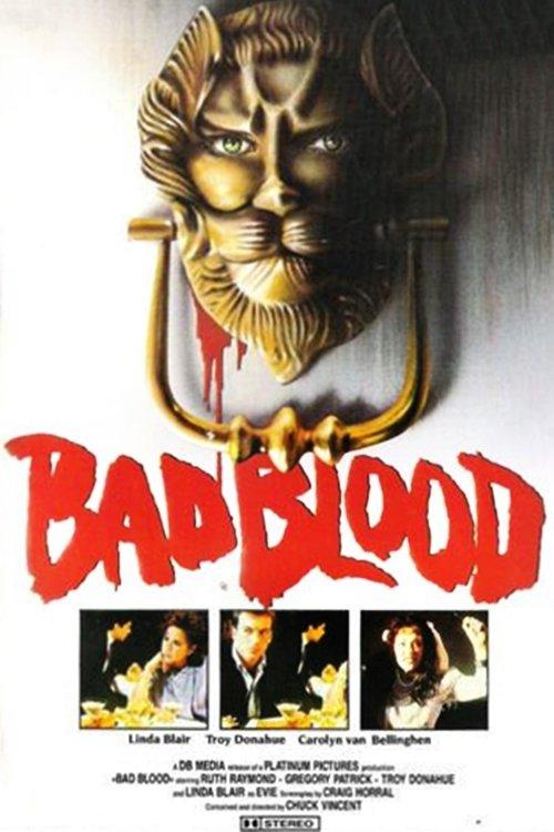 Bad Blood 1988 official movie poster
