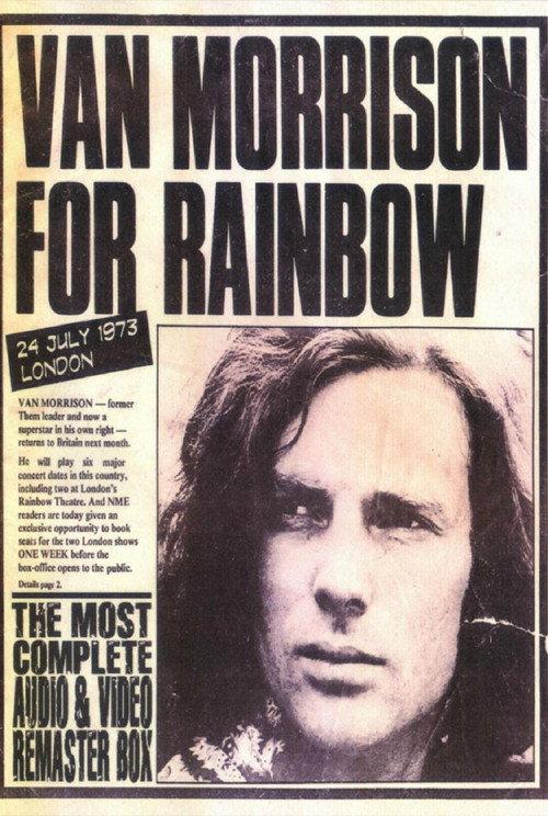 Van Morrison: Live at The Rainbow 1973 official movie poster