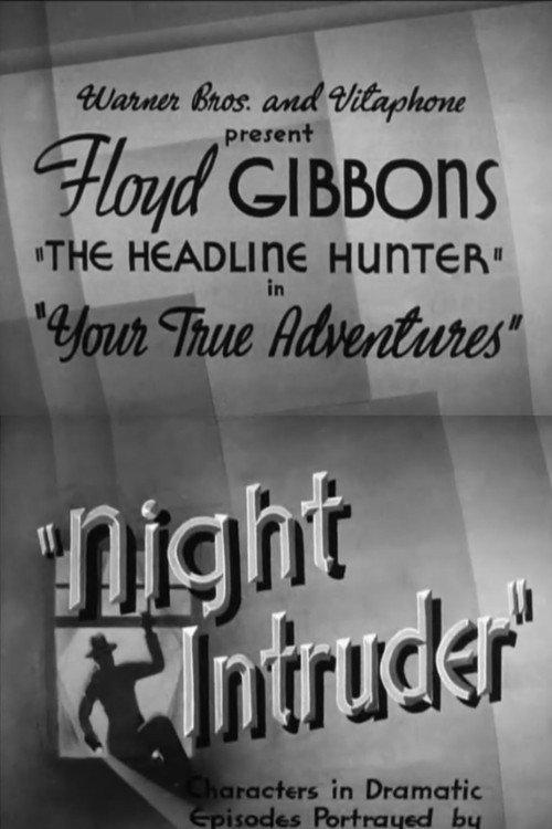 Night Intruder 1938 official movie poster