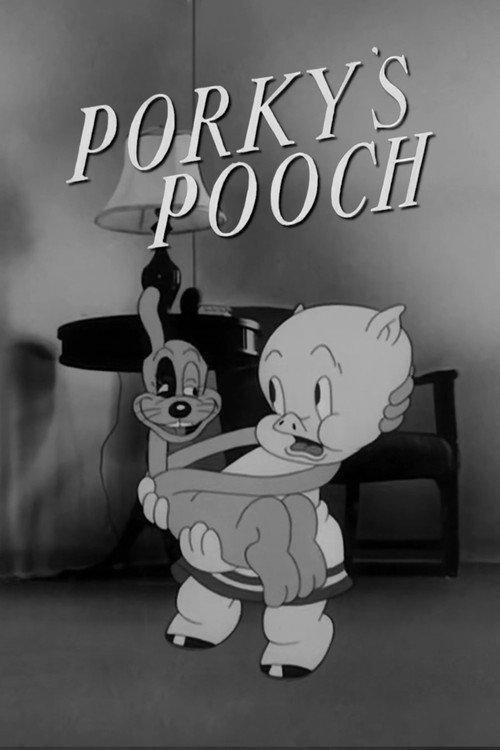 Porky's Pooch 1941 official movie poster