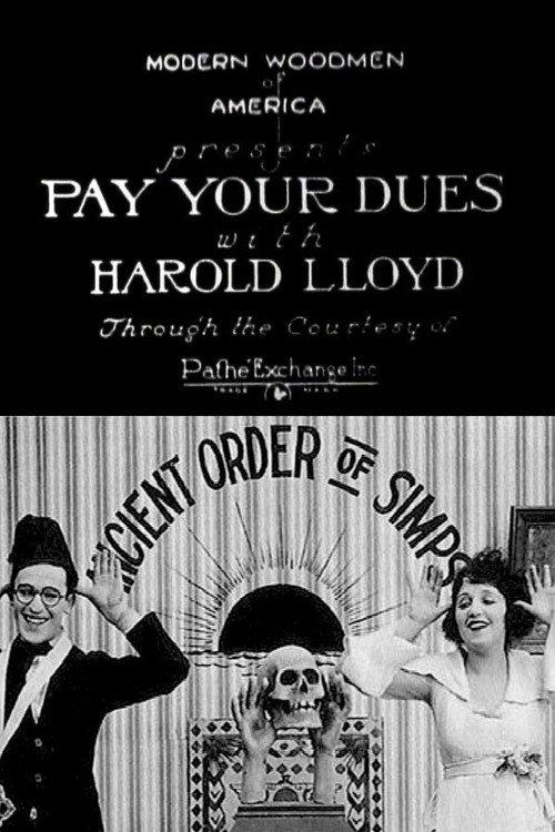 Pay Your Dues 1919 official movie poster