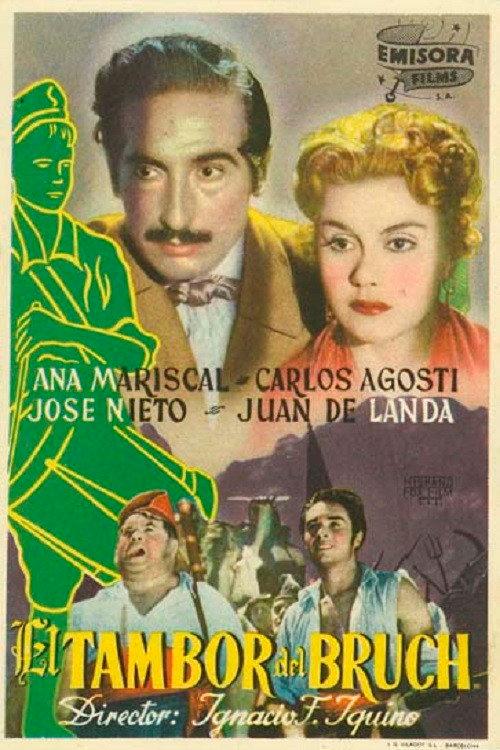 El tambor del Bruch 1948 official movie poster