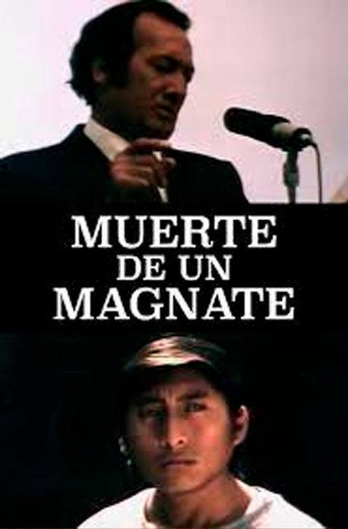 Muerte de un Magnate 1980 official movie poster