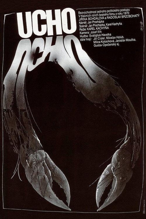 The Ear 1990 official movie poster