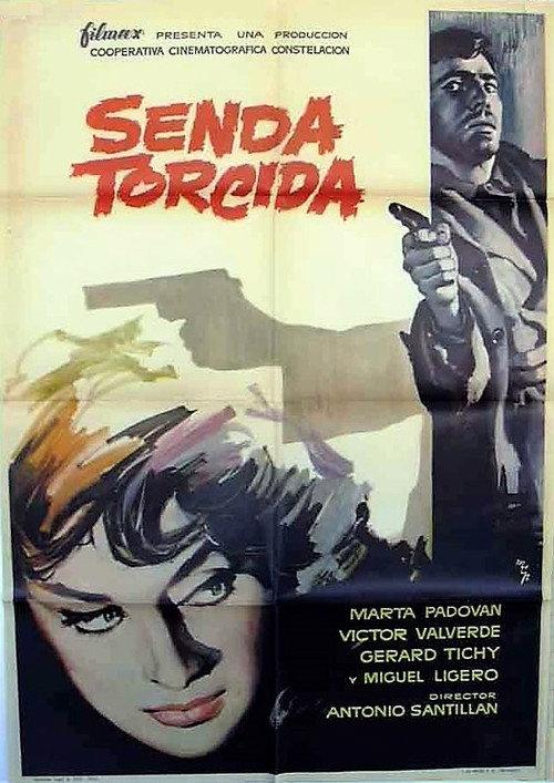 Senda torcida 1963 official movie poster