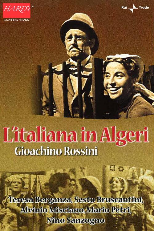 Rossini: L'italiana in Algeri 1957 official movie poster