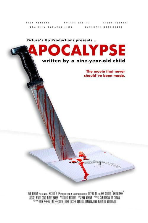 APOCALYPSE: Written by a Nine-Year-Old Child 2023 official movie poster