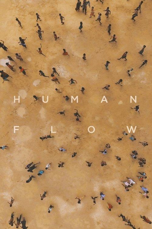 Human Flow 2017 official movie poster