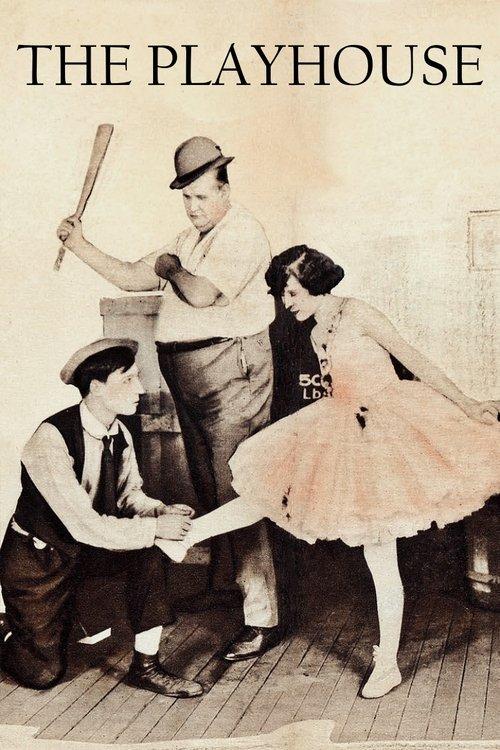 The Play House 1921 official movie poster