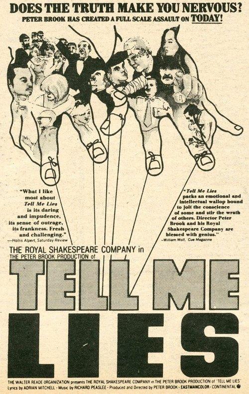Tell Me Lies 1968 official movie poster