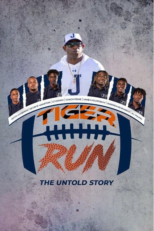 Tiger Run: The Untold Story 2024 official movie poster