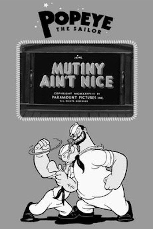 Mutiny Ain't Nice 1938 official movie poster
