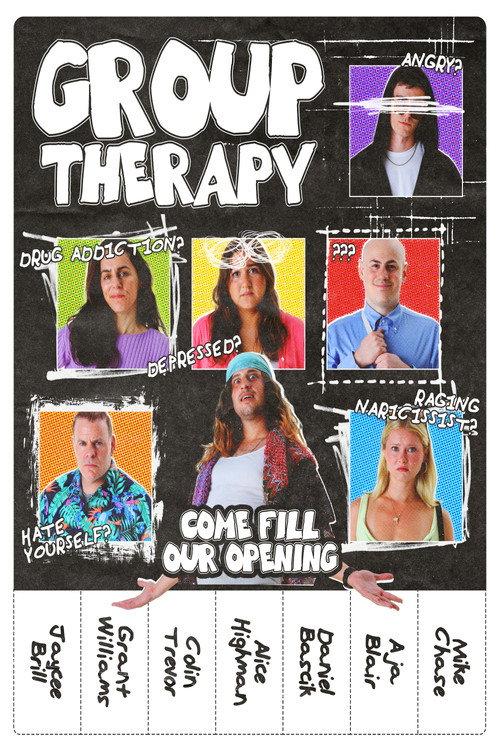 Group Therapy 2025 official movie poster