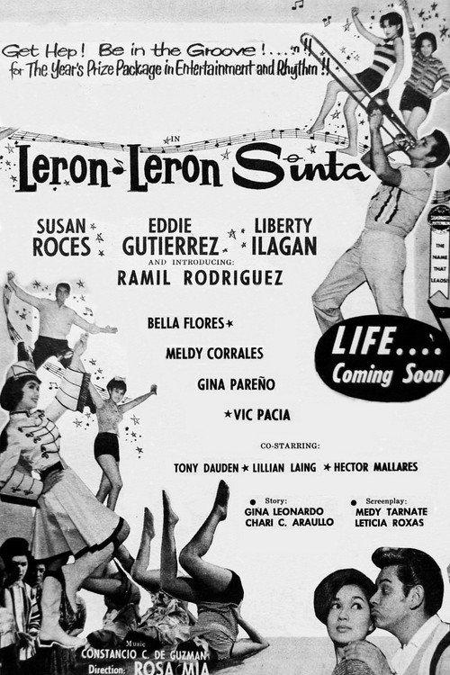 Leron Leron Sinta 1964 official movie poster