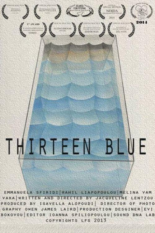 Thirteen Blue 2013 official movie poster