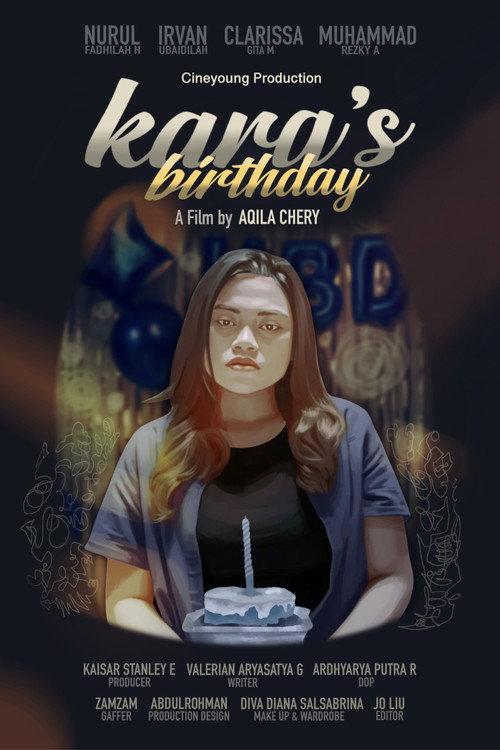 Kara's Birthday 2025 official movie poster