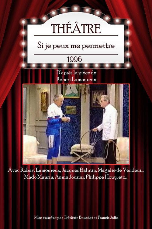 Si je peux me permettre 1996 official movie poster